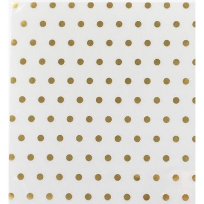 Бумага для скрапбукинга Gold dot on vellum paper 30,5х30,5