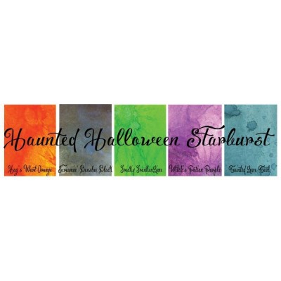 Набор сухих красок — пигментов Haunted Halloween Shimmer Magicals