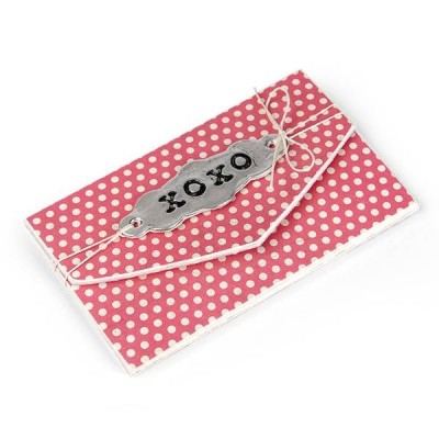 Нож для вырубки Sizzix ScoreBoards L Die - Gift Card Folder & Label