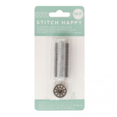 Шнур для шитья и декора Stitch Happy — Metallic Silver