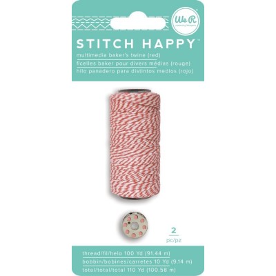 Шнур для шитья и декора Stitch Happy Baker's Twine — Red