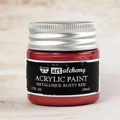Акриловая краска Art Alchemy - Metallique Red