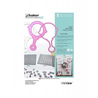 Набор для изготовления шейкера Baby Rattle Shaker Card Kit