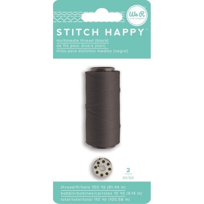 Шнур для шитья и декора Stitch Happy - Black Thread
