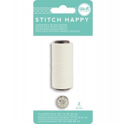 Шнур для шитья и декора Stitch Happy — White Thread