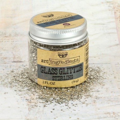 Стеклянный глиттер Art Ingredients — Glass Glitter Sterling