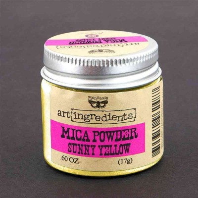 Краска-порошок Art Ingredients Mica Powder Sunny Yellow