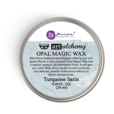 Восковая паста Art Alchemy Opal Magic Wax- Turquoise Satin