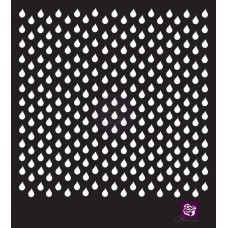 Маска-трафарет 6x6 Stencil — Raindrops