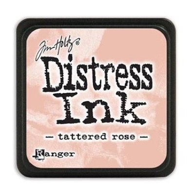 Дистресс чернила MINI Distress Pad — Tattered Rose