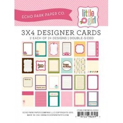Карточки Memos Cards Little Girl 10 х 7,5