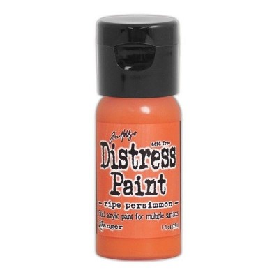 Акриловая краска Distress Paint - Ripe Persimmon