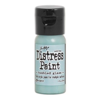Акриловая краска Distress Paint - Tumbled Glass