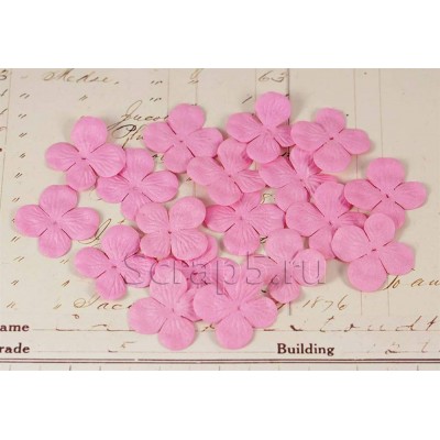 Лепестки гортензии нежно-розовые, 3 см, 20 шт