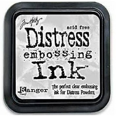 Подушечка для эмбоссинга Distress Embossing Ink Clear